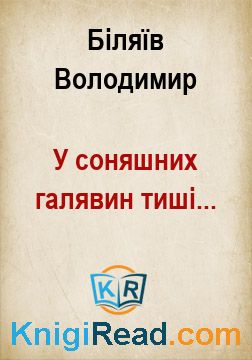 У соняшних галявин тиші... - Біляїв Володимир - Безкоштовні електронні книги на українській мові: читай онлайн та скачуй